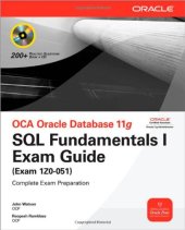 book Osborne Media OCA Oracle Database 11g SQL Fundamentals I Exam Guide Exam 1Z0-051