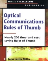 book Optical Communications Rules of Thumb