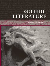 book Gothic Literature- A Gale Critical Companion