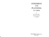 book Judgment and Planning in Chess