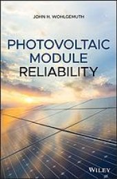 book Photovoltaic module reliability