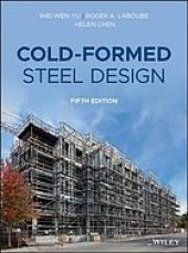 book Cold-formed steel design