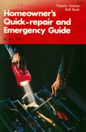 book Homeowner's quick-repair and emergency guide