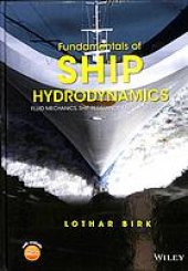 book Fundamentals of ship hydrodynamics : fluid mechanics, ship resistance and propulsion