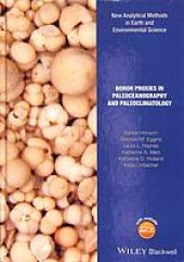 book Boron proxies in paleoceanography and paleoclimatology