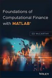 book Foundations of computational finance with MATLAB