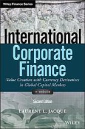 book International corporate finance : value creation with currency derivatives in global capital markets