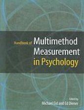 book Handbook of multimethod measurement in psychology