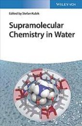 book Supramolecular chemistry in water