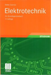 book Elektrotechnik Ein Grundlagenlehrbuch Studium