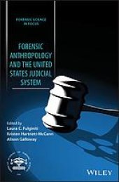 book Forensic anthropology and the United States judicial system