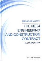 book The NEC4 engineering and construction contract : a commentary