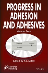 book Progress in Adhesion Adhesives