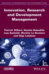 book Innovation, Research and Development Management