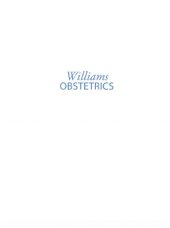 book Williams Obstetrics