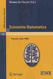 book Economia Matematica