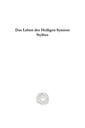 book Das Leben des Heiligen Symeon Stylites