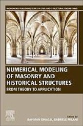 book Numerical modeling of masonry and historical structures : from theory to application