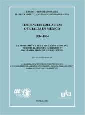 book Tendencias educativas oficiales en México. 1934-1964. Tomo III