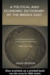 book A Political and Economic Dictionary of the Middle East