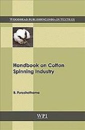 book Handbook on cotton spinning industry