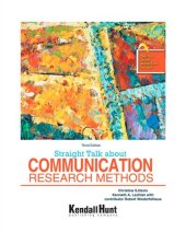 book Straight Talk About Communication Research Methods