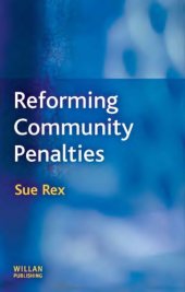 book Reforming Community Penalties