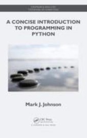 book A Concise Introduction to Programming in Python