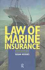 book Law of marine insurance