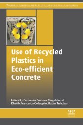 book Use of Recycled Plastics in Eco-efficient Concrete