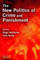 book The new politics of crime and punishment