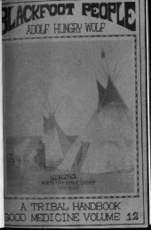 book Blackfoot people