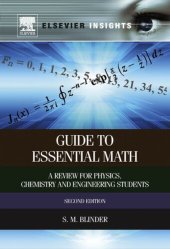 book Guide to Essential Math: A Review for Physics, Chemistry and Engineering Students