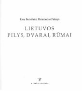 book Lietuvos pilys, dvarai, rūmai