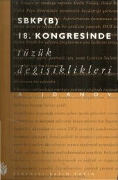 book SBKP(B) 18. Kongresinde Tüzük Değişiklikleri