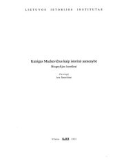 book Kunigas Mackevičius kaip istorinė asmenybė: biografijos kontūrai