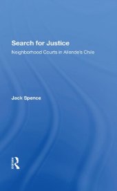 book Search for Justice: Neighborhood Courts in Allende's Chile