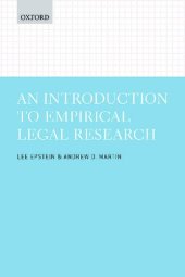 book Introduction to Empirical Legal Research