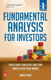 book Fundamental Analysis for Investors: 4th Edition