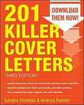 book 201 killer cover letters