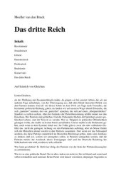 book Das dritte Reich