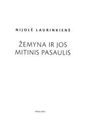 book Žemyna ir jos mitinis pasaulis