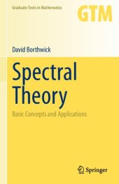 book Spectral Theory - Basic Concepts and Applications