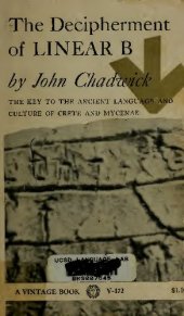 book The Decipherment of Linear B