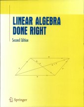 book Linear Algebra Done Right