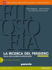 book Ricerca del pensiero. Storia, testi e problemi della filosofia: 1