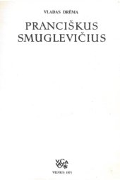 book Pranciškus Smuglevičius