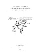 book Lietuvos Didžiosios Kunigaikštystės kancleris Mikalojus Radvila Rudasis (apie 1515-1584 m.)