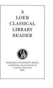 book A Loeb Classical Library Reader