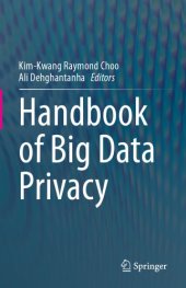 book Handbook Of Big Data Privacy